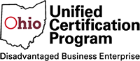 Ohio Unified Certification Program Disadvantaged Business Enterprise logo